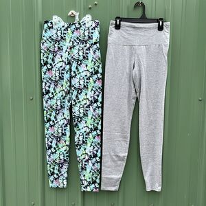 High-Rise Ankle Leggings Pants 2-Pack Size XS